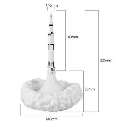 SATURN V Roket Masa Lambası